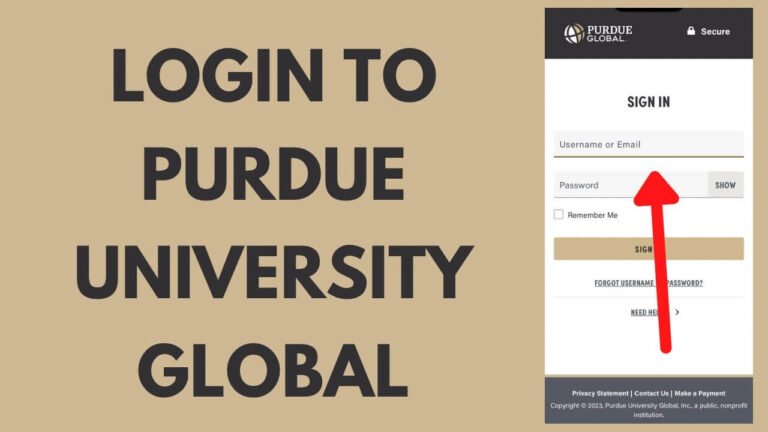 Purdue Global Student Login: A Complete Guide for Students