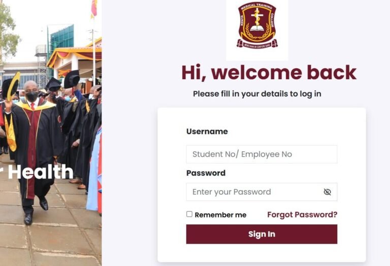 KMTC Student Portal: Streamlining Education for Students