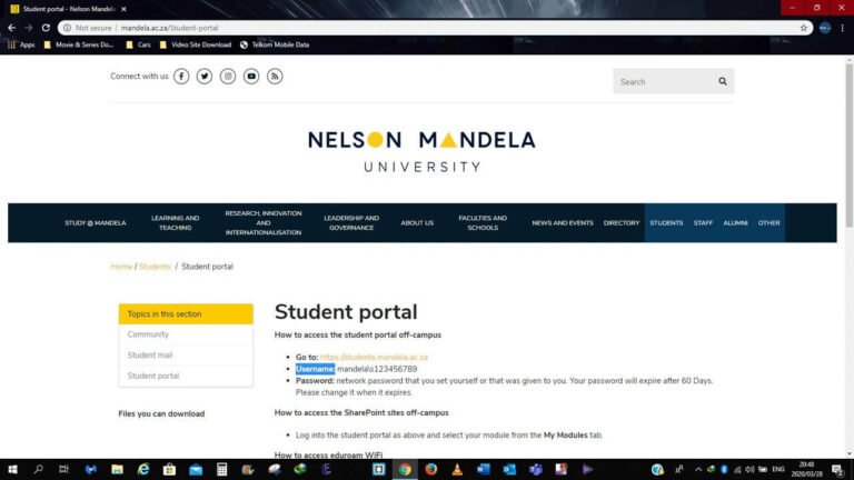 NMU Student Portal: A Comprehensive Guide for Students