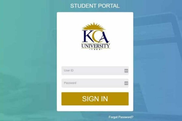 KCA University Student Portal: A Complete Guide for Students