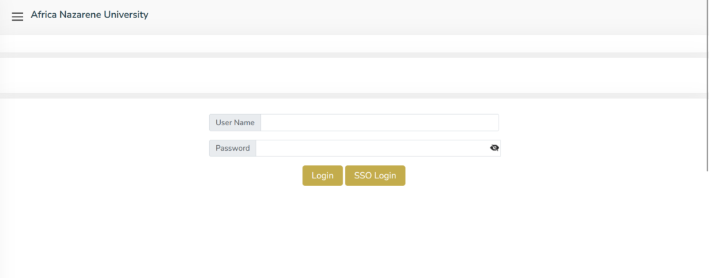 Africa Nazarene Student Portal Login: A Complete Guide