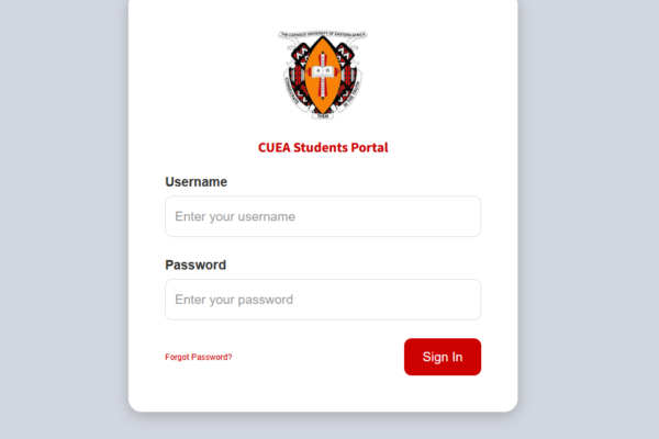 CUEA University Student Portal: A Comprehensive Guide