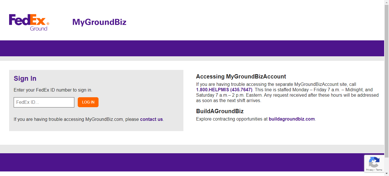 MyGroundBiz Login: A Complete Guide for FedEx Contractors