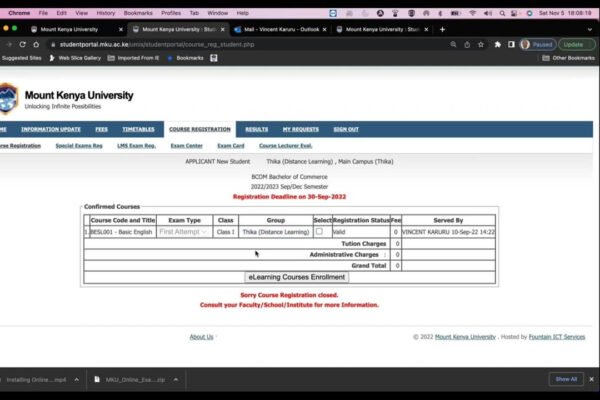 MKU Portal Login: A Complete Guide for Students and Staff
