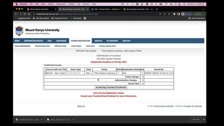 MKU Portal Login: A Complete Guide for Students and Staff